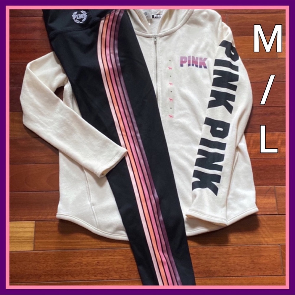 NWT VS PINK MEDIUM/LARGE RARE SET